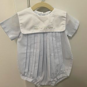 Baby Boy Bubble or romper by Petit Ami